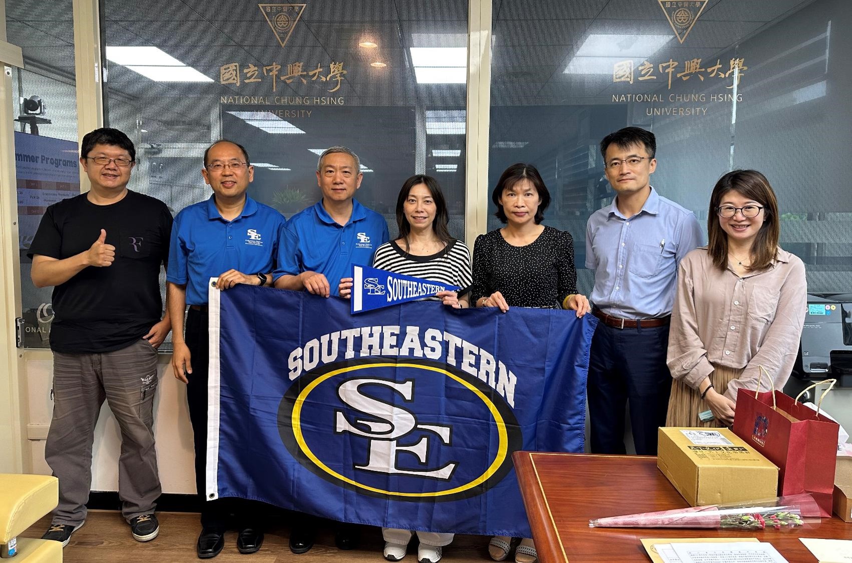 2023.05.19 美國東南俄克拉荷馬州立大學來訪